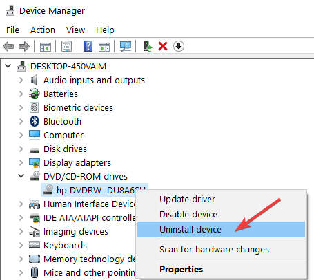 install touch screen driver windows 10